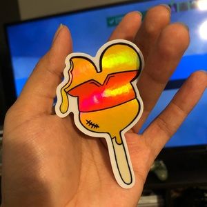 Winnie The Poo Sticker! (Mickey Mouse Ice cream)